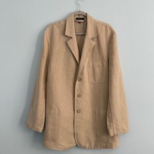 Grant‎ Thomas Men’s Pure Linen Blazer Jacket Size L